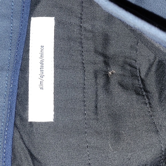 Amazon Essentials Men's Blue Dress Pants - Picture 3 of 4